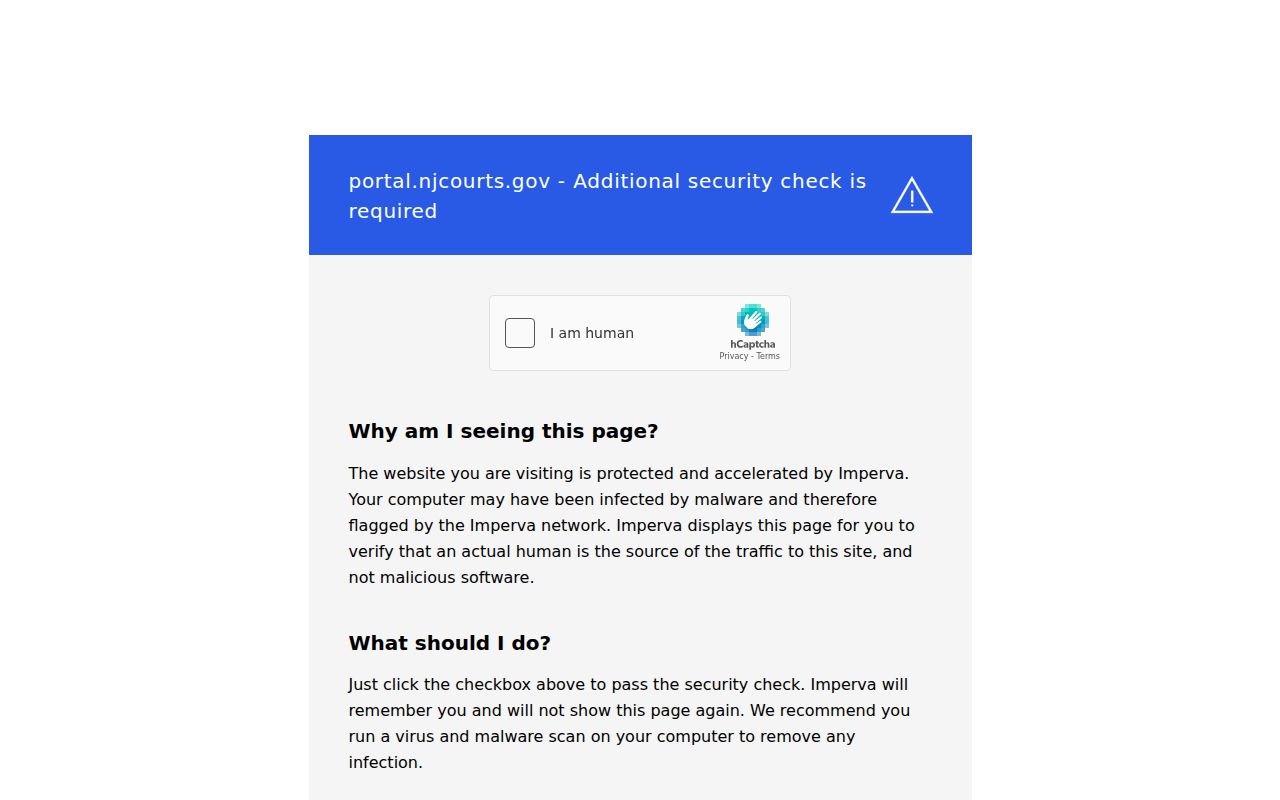 Hudson County criminal court case Municipal Court Case Search